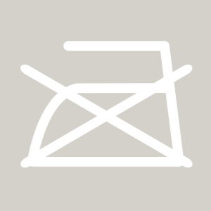 Bügeln verboten Symbol