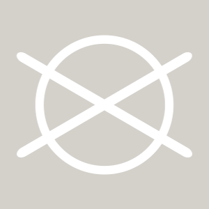 Trockenreinigung Symbole - nicht trockenreinigen