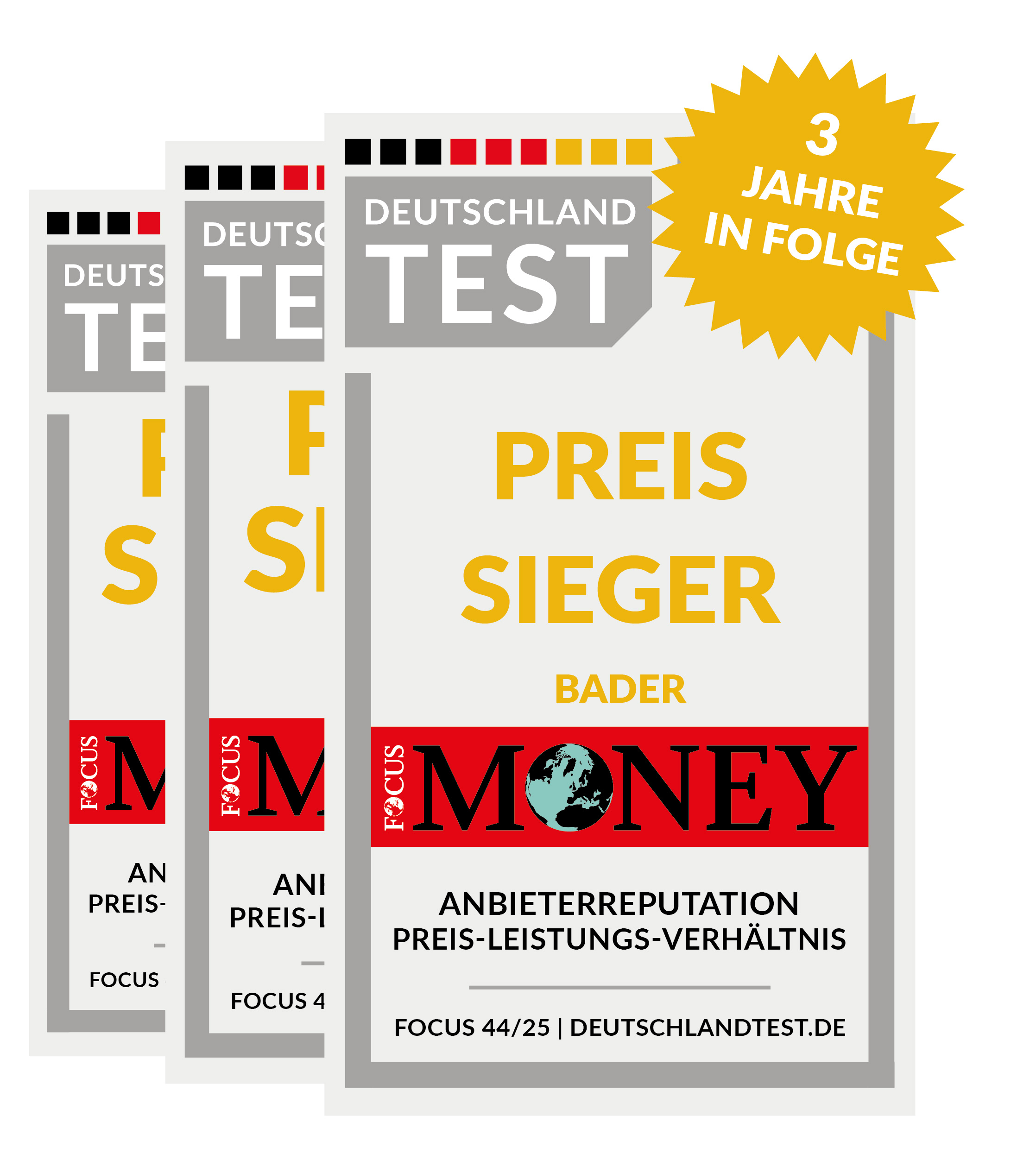 Preis-Sieger Abzeichen