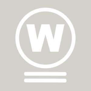 Nassreinigung Symbole - Waschsymbol W mit 2 Unterstrich